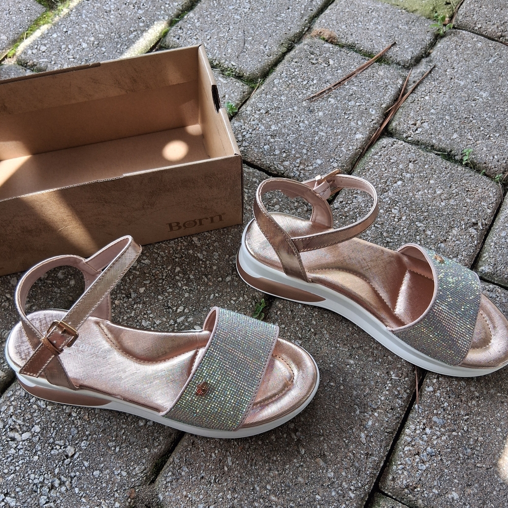 Juicy Couture Sparkle Sandals - NWOT